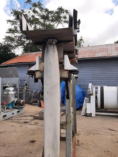 Used Screen, 2' X 7', Deamco, Vibratory, S/st, Eccentric, Food Gr #S733894