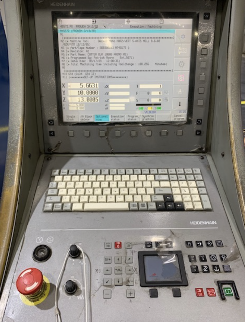 Used DECKEL MAHO DMU 80