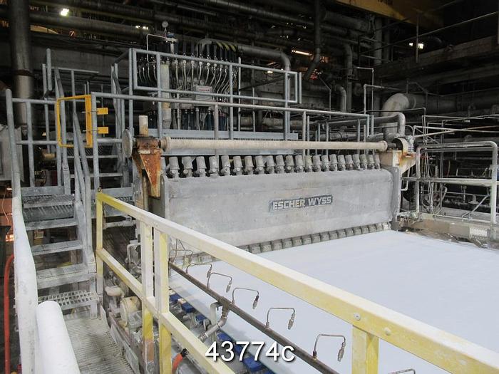 Used PAPER MACHINE COMPLETE #43774