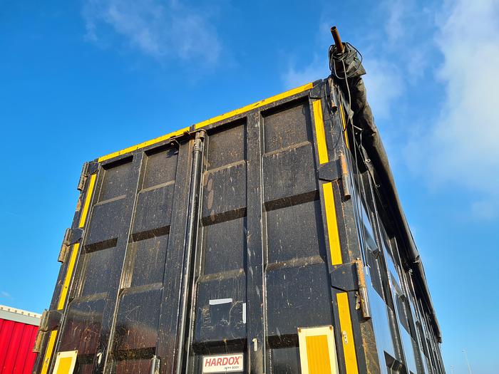 Used 2019 BODEX 3 AXLE HARDOX STEEL (SCRAP) TIPPER TRAILER  72.5 MTR 3 SAF DISC NEW CONDITION