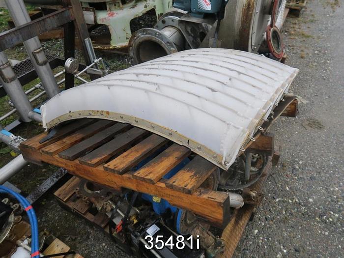 Used Polcon Vargo 4 Super Drum Filter, Size 4, 16' Drum Length #35481