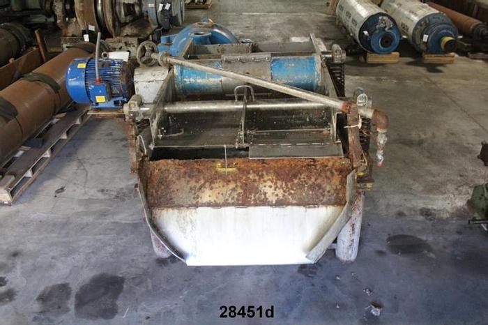 Used Black Clawson Wandel 4 Black Clawson Vibrating S #28451