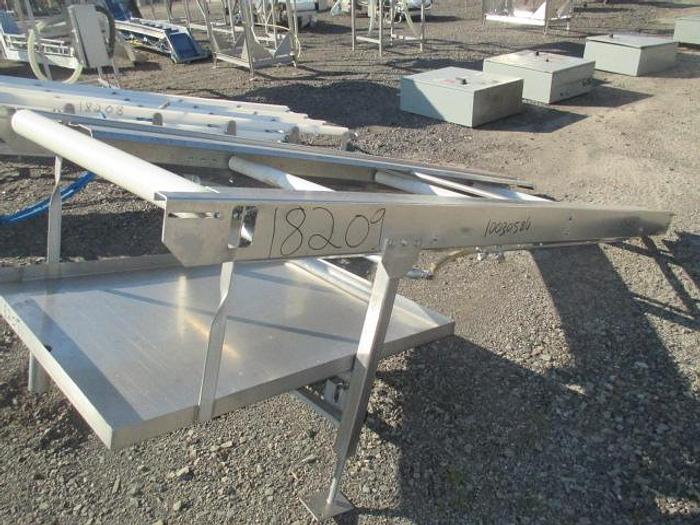 Used DSI Waterjet Portioning System Infeed Conveyor