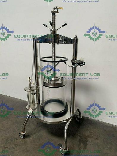 Used Millipore QuikScale GAP 350x800 74 L Chromatography Column w/ Column Bubble Trap
