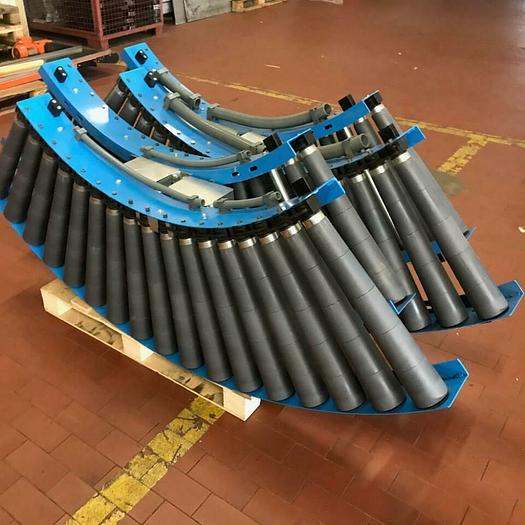 Gebraucht BLUME Rollenbahn Kurve/ Förderband Kurve 90 ° Blume