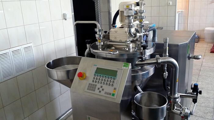 Used FRYMA KORUMA JACKETED VACUUM MIXING / PROCESSING VESSEL