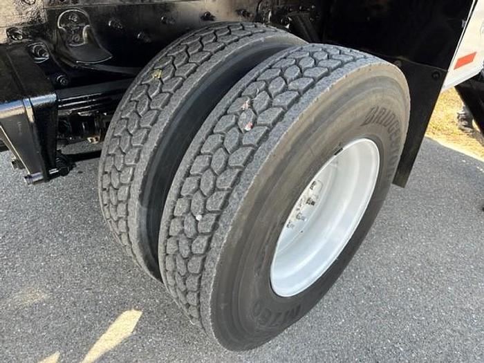 Used Lift-All 75ft Bucket Boom on 2008 Freightliner M2 106 4x4 Reg Cab Flatbed Truck - C84239