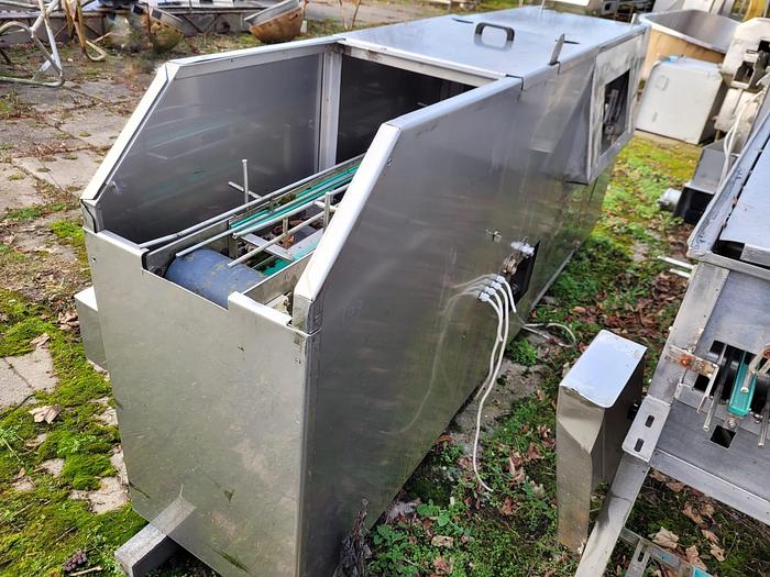 Used Myjka dwusekcyjna do puszek i słoików zamkniętych