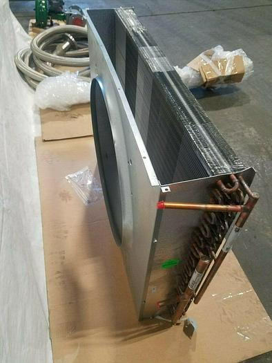 Used NEW Hot Water Reheat Duct Heater Heat Exchange with Duct Housing 24" High Output