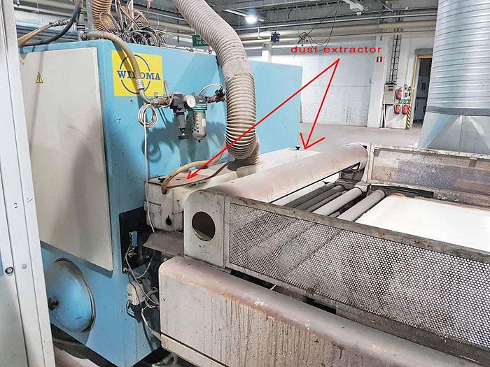 Used 2002 Wikoma SP-3 Brushing machine