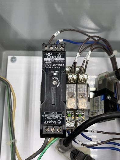 Used Hoffman A10086CH, OMRON S8VK-G01524, MAC 35A-AAA-DDAJ-1KD