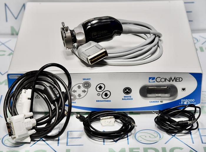 Used ConMed Linvatec IM8000 with IM8120 True HD 3Mos Camera Head