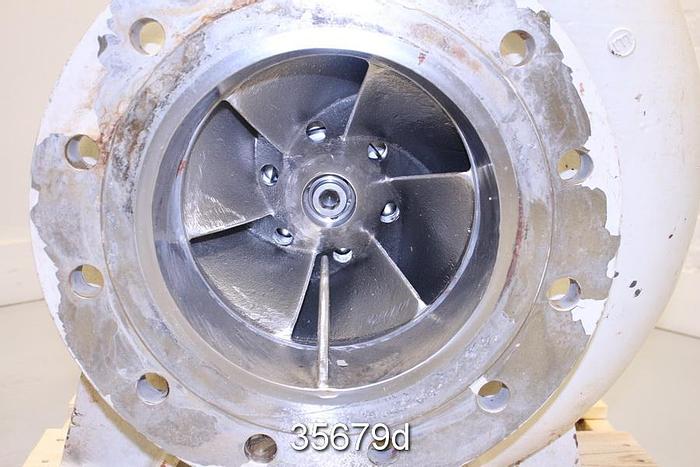 Used Sulzer APT 42-8 Pump, 8x10, 6 Vane 13" Impeller #35679