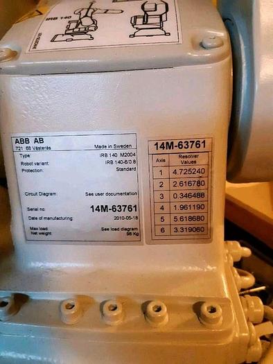 Used 2010 ABB IRB 140
