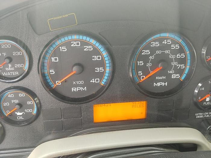 Used Elliott G85R Sign Crane on 2012 International 4300 4x2 Reg Cab Flatbed Truck - 84733