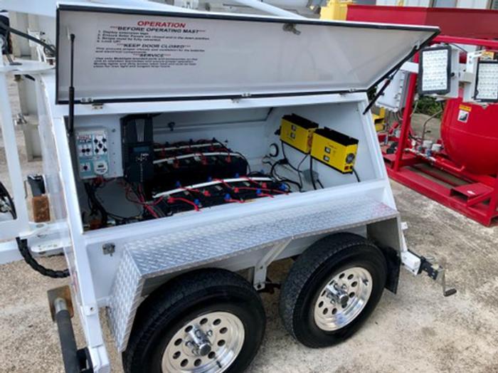 Used (2) 2013 Mobilight Solar 1800 LED Light Towers