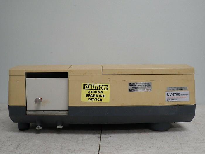 Used Shimadzu UV-1700 PharmaSpec UV-VIS Spectrophotometer 206-24201-92