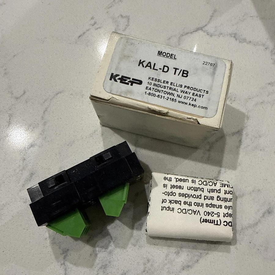 KEP KAL-D T/B 8 Digit Battery Powered Time Indicator Counter Back NEW