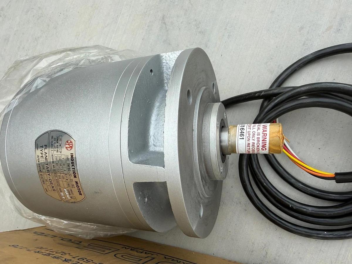 JPE Japan Patent Electric TMFBG-12-25-162 induction motor