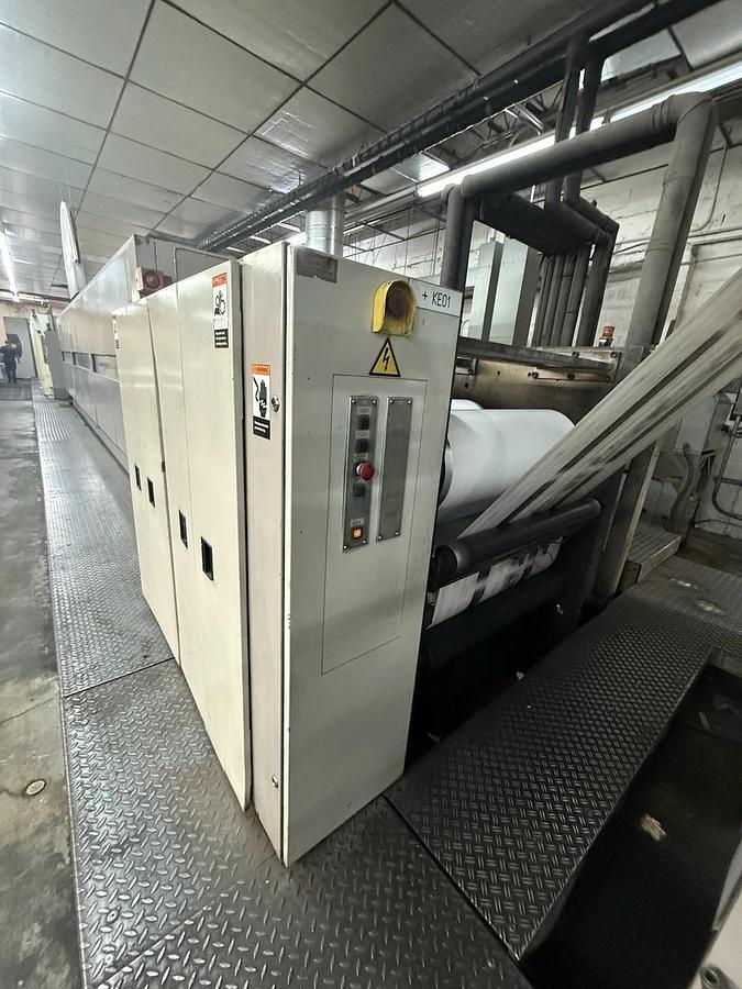 Used Man Roland Rotoman Web Press 6 Unit 22.750 578mm Vits Sheeter