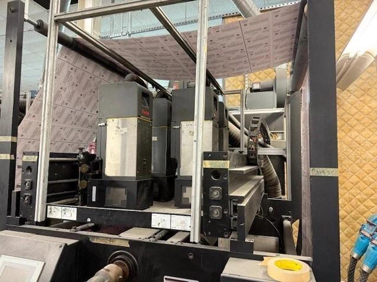 Used Kodak Prosper S10 inkjet system 6 heads, dual fluid stations, Windows 10