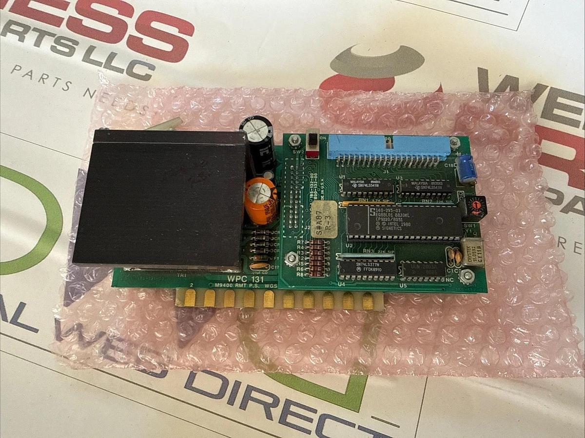 Used Web Printing Controls WPC 800-131-00/800-132-00 2-Board Set MicroTrak M9400