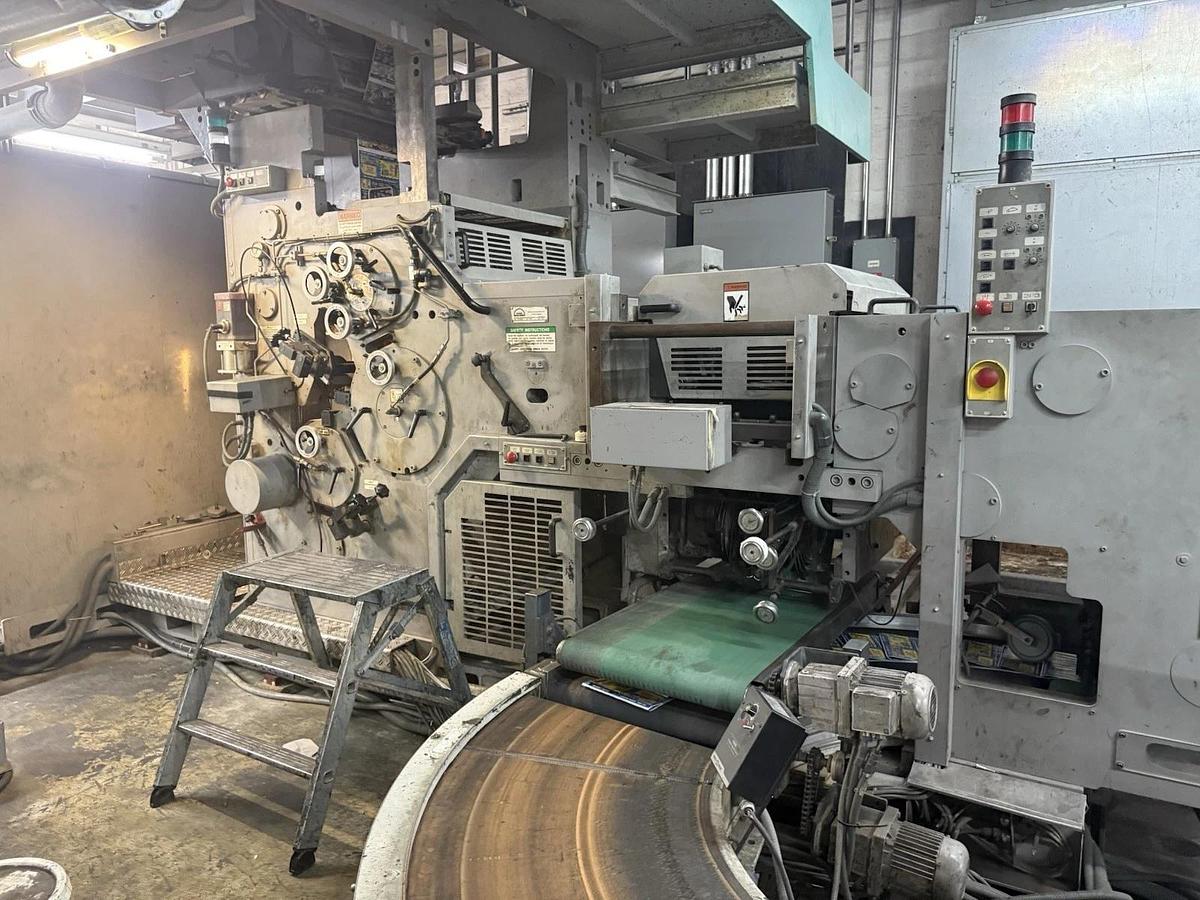 Used Man Roland Rotoman Web Press 6 Unit 22.750 578mm Vits Sheeter