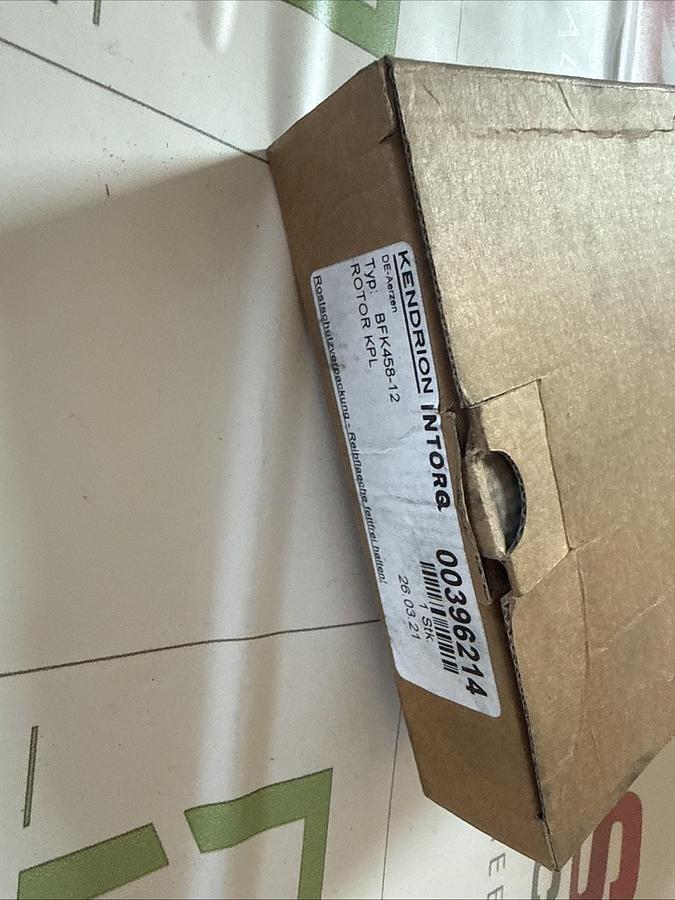 Intorq BFK458-12 00396214 NEW
