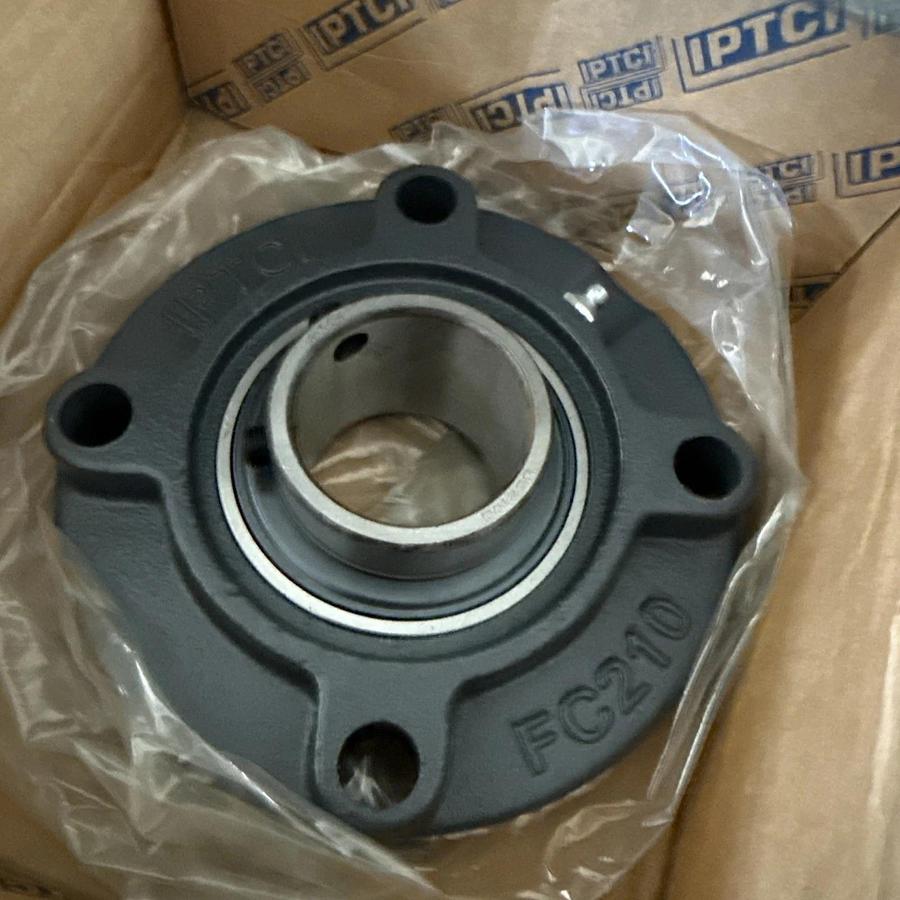 IPTCI UCFC210-50MM 4 BOLT RND FLANGE PILLOW BLOCK BEARING NEW