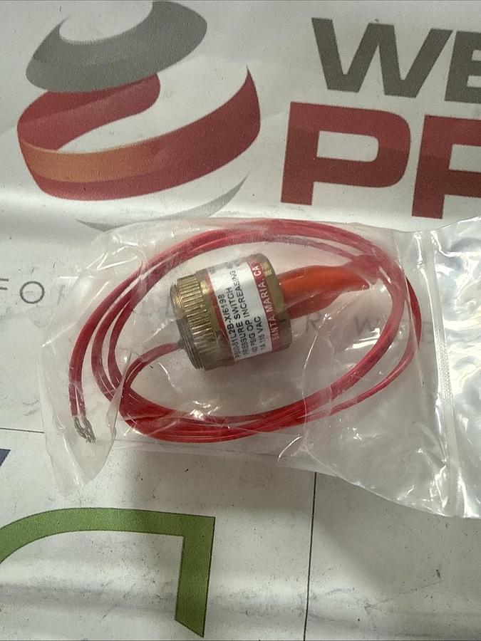 Wasco P500-51L2B-X/6198 Brass Body Pressure Switch NEW