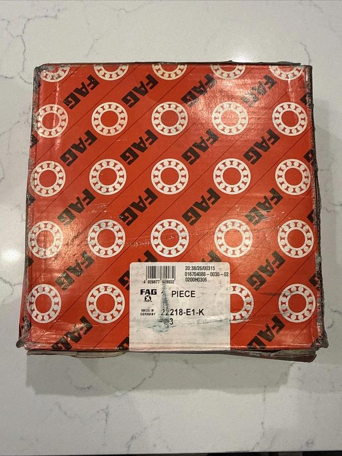 FAG 22218 E1-K-C3 Spherical Roller Bearing NEW