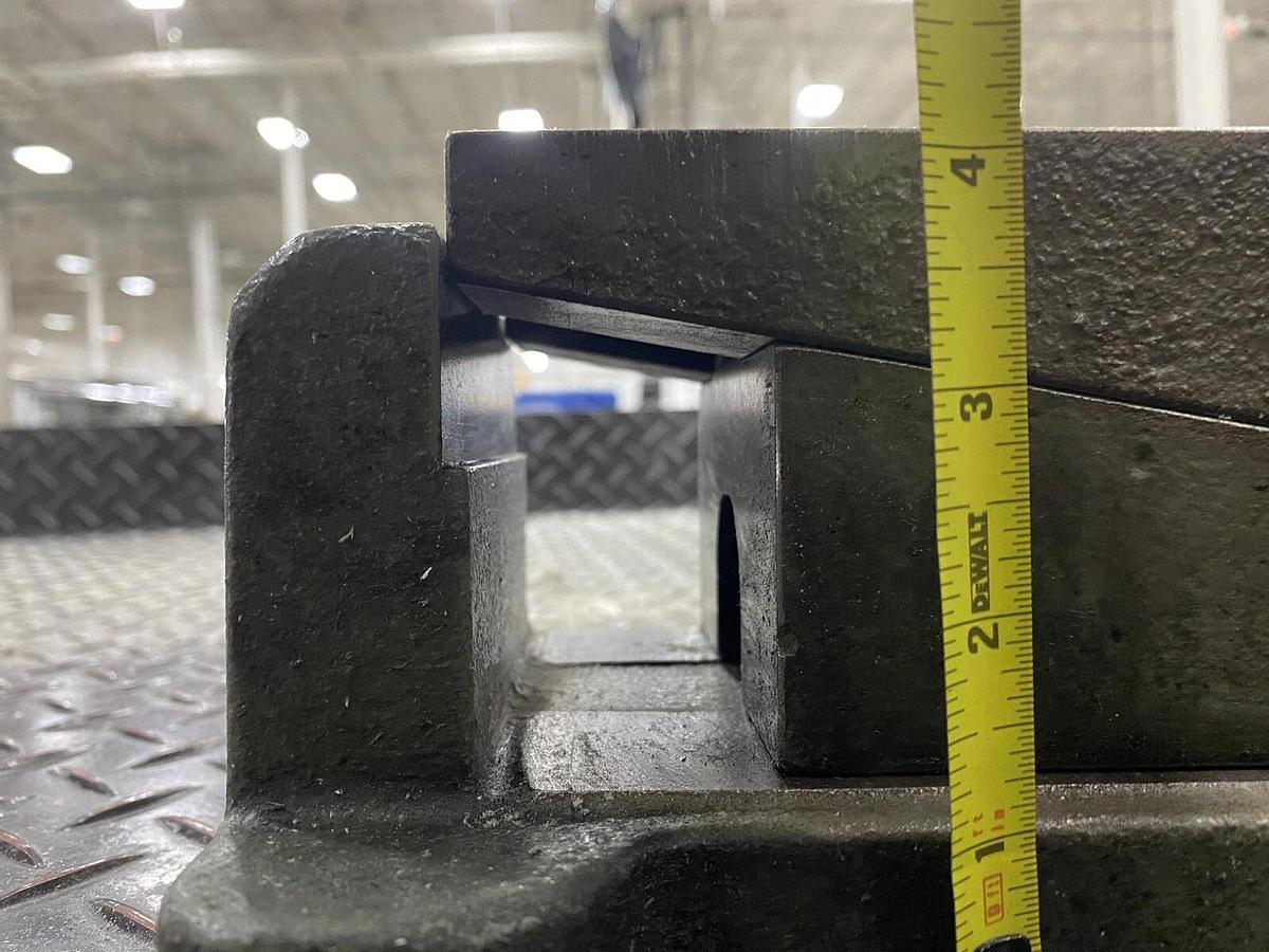 Used 4 Heavy Duty MACHINE WEDGE BASE LEVELING  BLOCKS. BASE 6 1/4” X  4 1/8”.