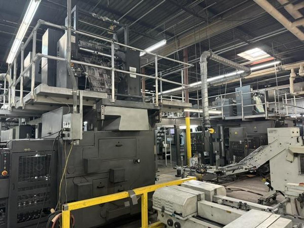 Used M130 web press 8 unit Tandem