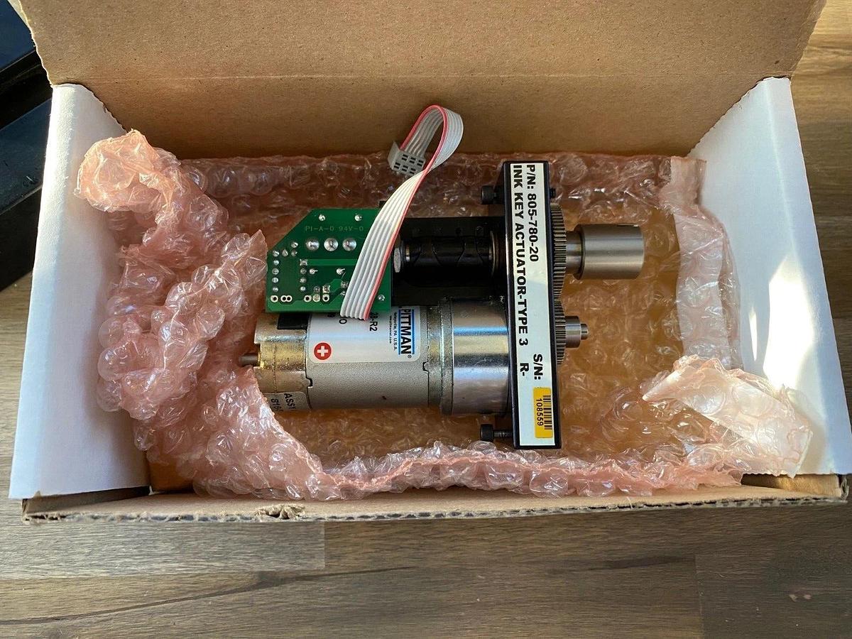WPC Ink Key Actuator servo P/N 805-780-20 For Web Printing Press