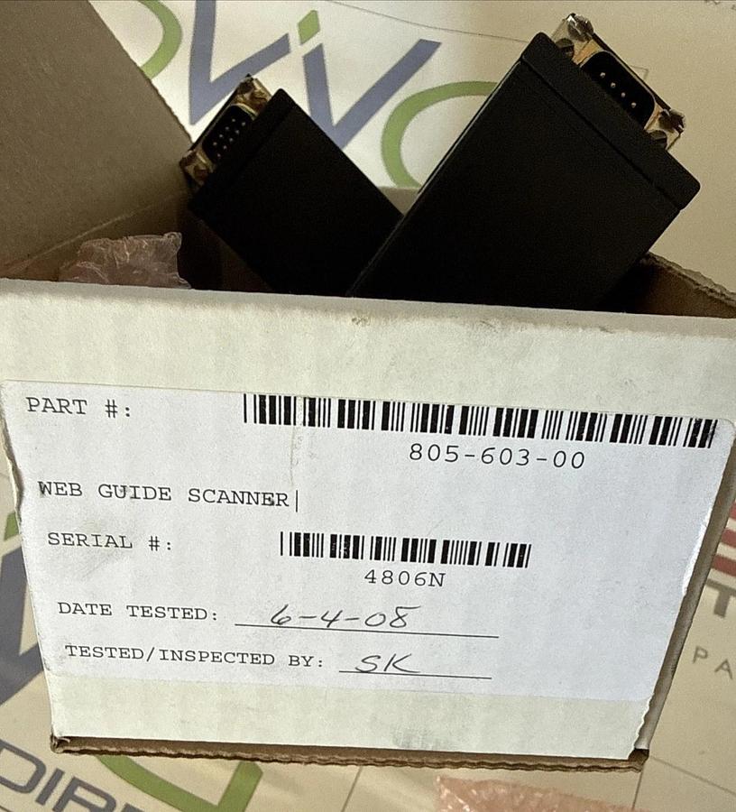 WPC 805-603-00 Web Guide Scanner Eye Assembly WPC 9400 Series NEW