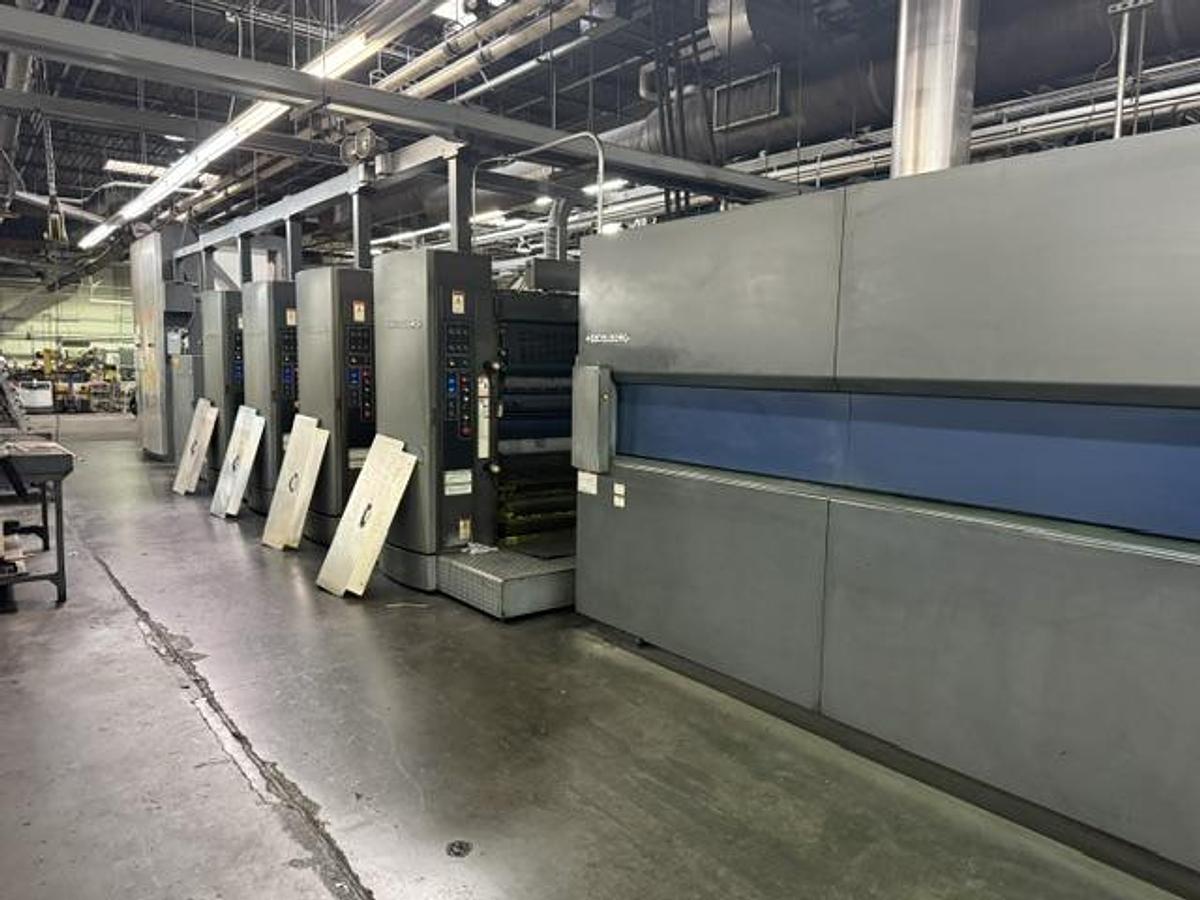 Used M130 web press 8 unit Tandem