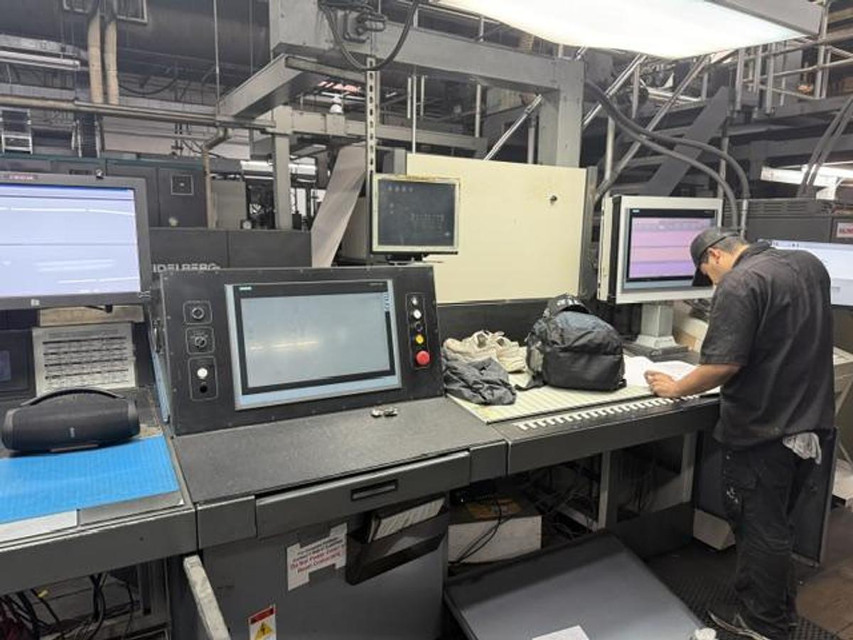 Used M130 web press 8 unit Tandem