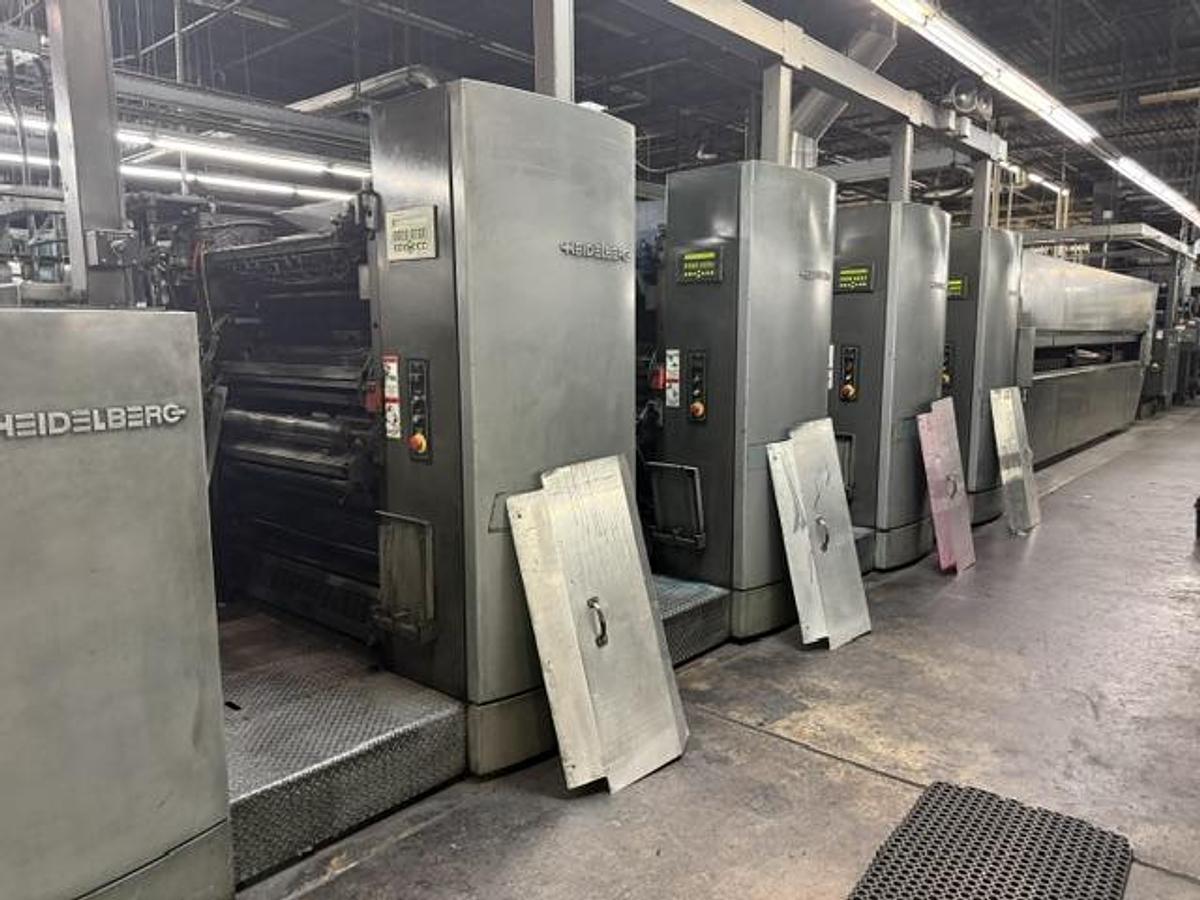 Used M130 web press 8 unit Tandem