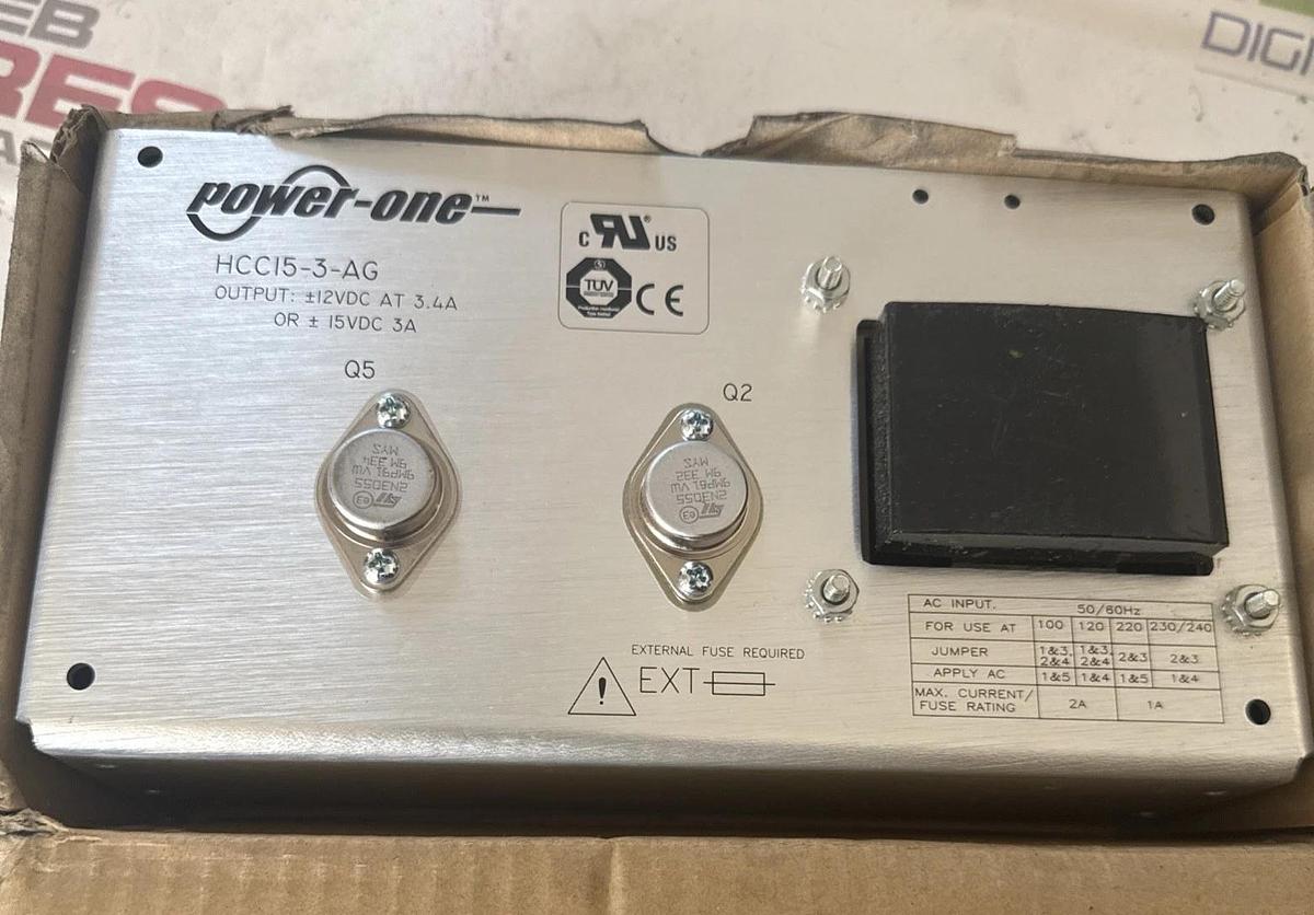POWER ONE HCC15-3-AG 240VAC 1A