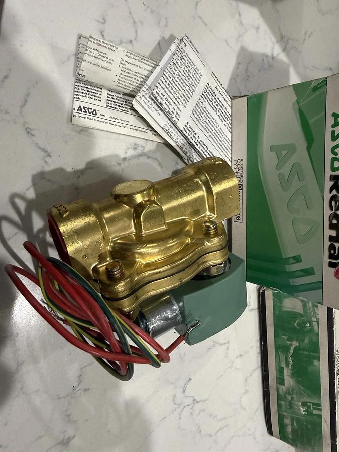 ASCO 8210G003E 120/60 110/50 3/4”(NEW)