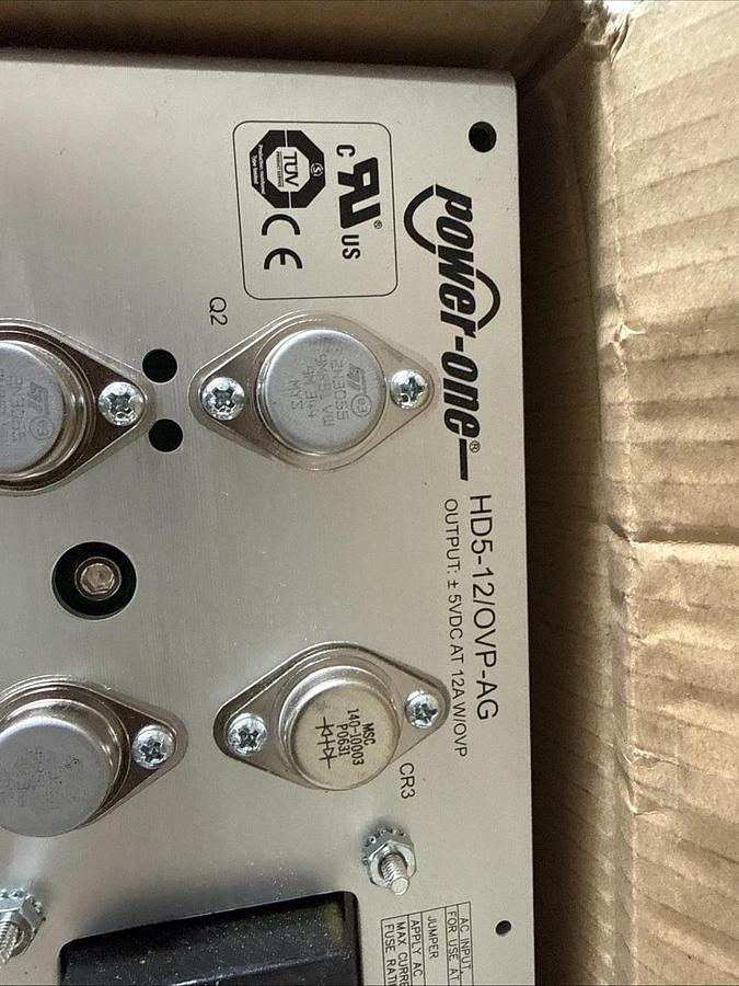 Power One HD5-12/OVP-AG Power Supply
