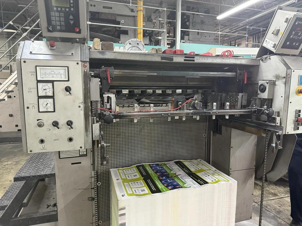 Used Man Roland Rotoman Web Press 6 Unit 22.750 578mm Vits Sheeter