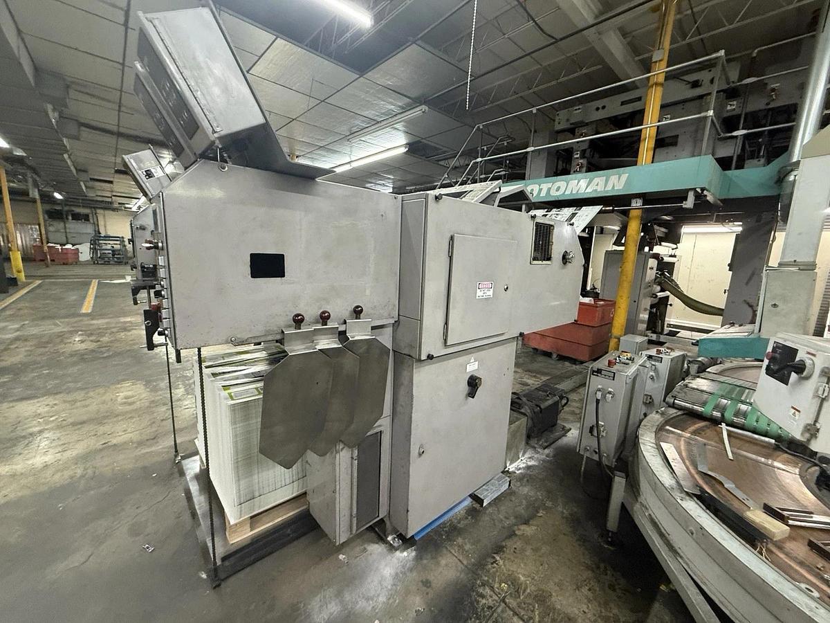 Used Man Roland Rotoman Web Press 6 Unit 22.750 578mm Vits Sheeter