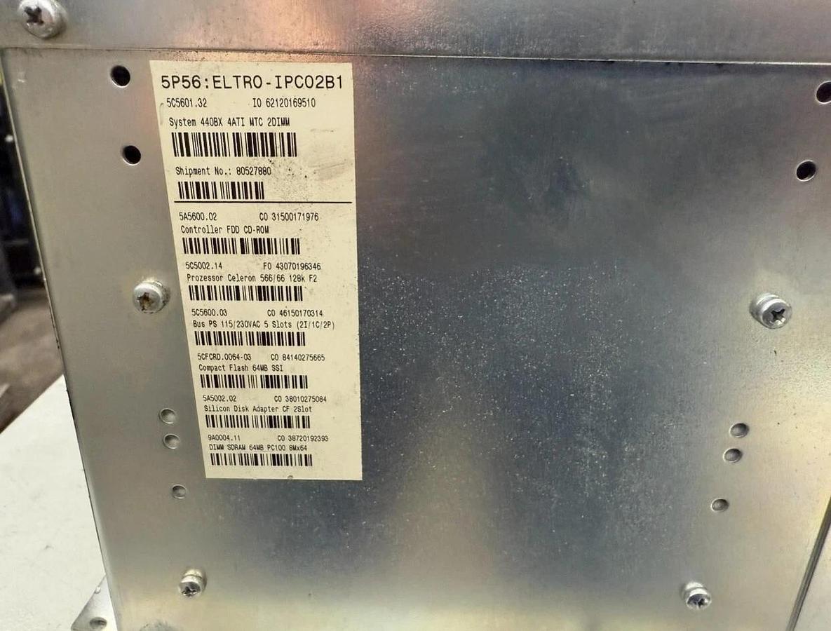 Used B&R 5C5601.32 INDUSTRIAL COMPUTER ELTR0 IPC02B1