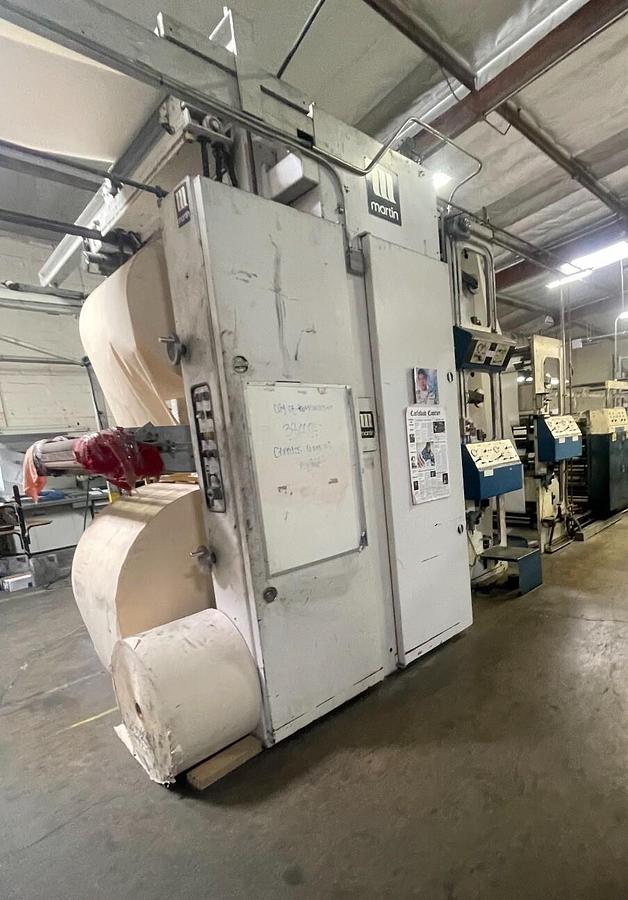 Used Martin Double Web 45” Diameter Splicers