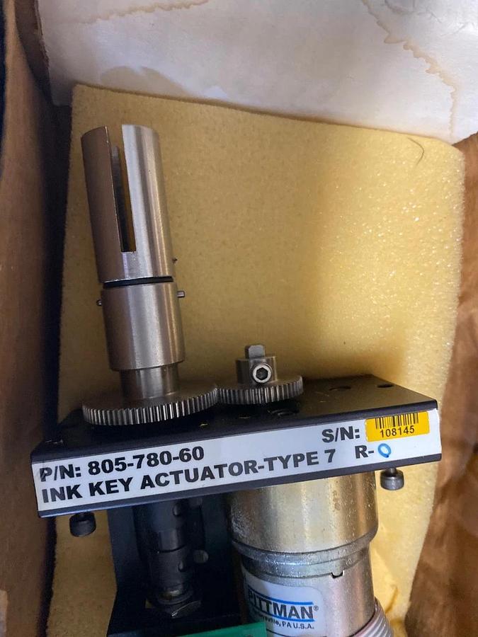 WPC Ink Key Actuator servo P/N 805-780-60 For Web Printing Controls 816-313-00