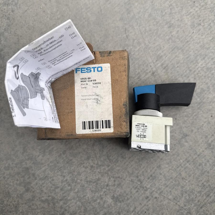 FESTO VHER-BH-M04C-G18-UD 538193 NSMP NEW