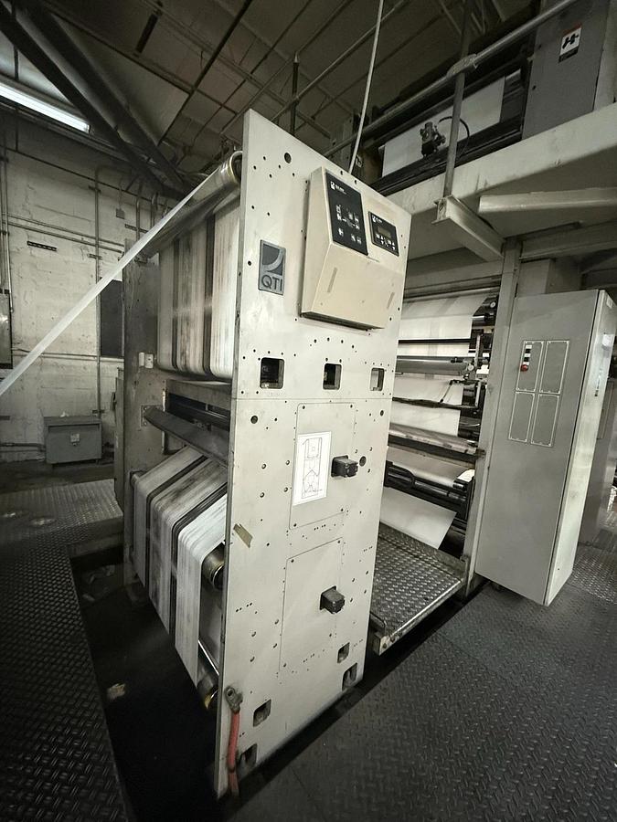 Used Man Roland Rotoman Web Press 6 Unit 22.750 578mm Vits Sheeter