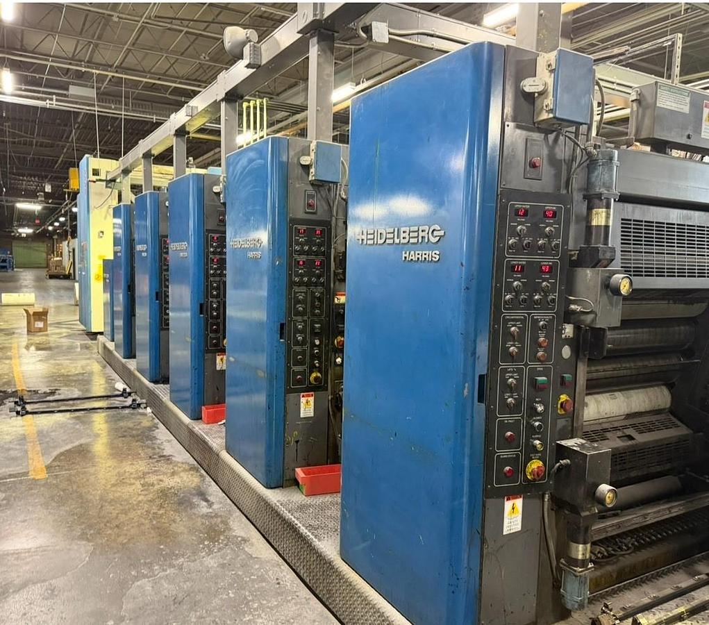 Used Heidelberg M130 578mm Print Units