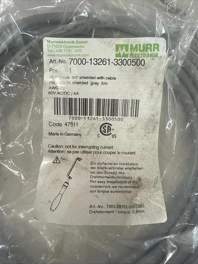 MURR ELEKTRONIK 7000-13261-3300500 / 7000132613300500 NEW